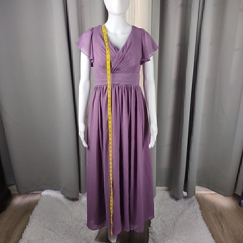 Inweddingdress (Enjoy) Bridesmaid Lavender Dress Size 4 Approximate - Picture 5 of 13